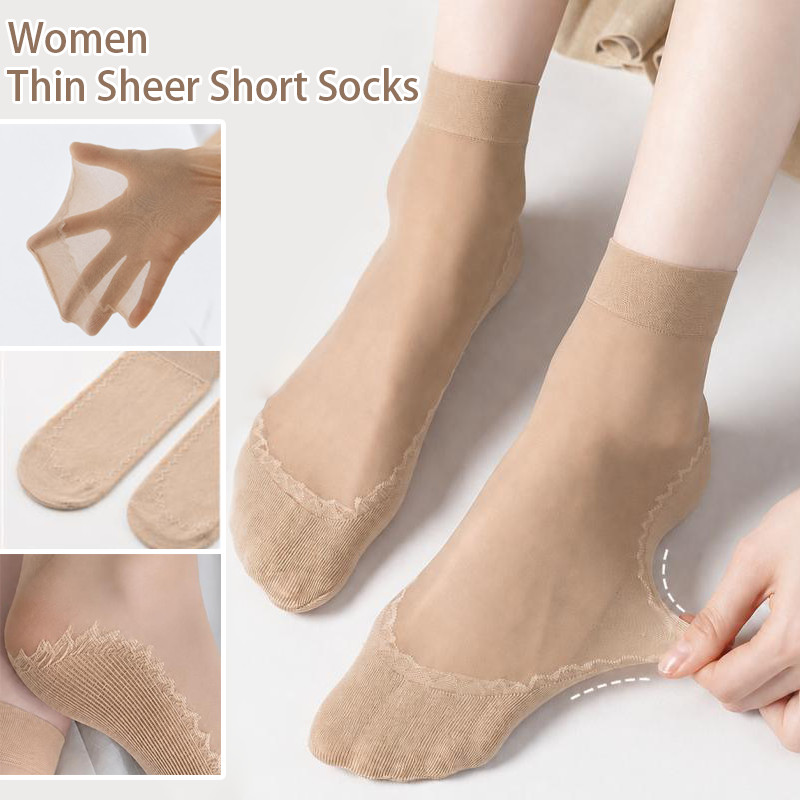10Pairs Ultra-Sheer Invisible  - Invisibility Sock Loafer recension och pris