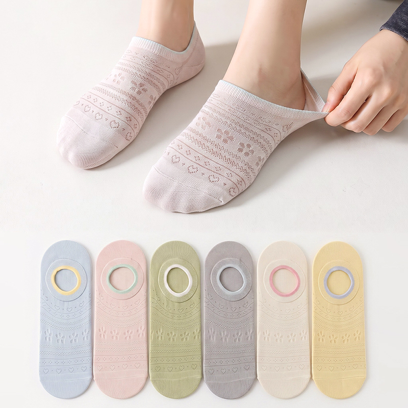6 Pairs Women Invisible Socks  - Invisibility Sock Loafer recension och pris
