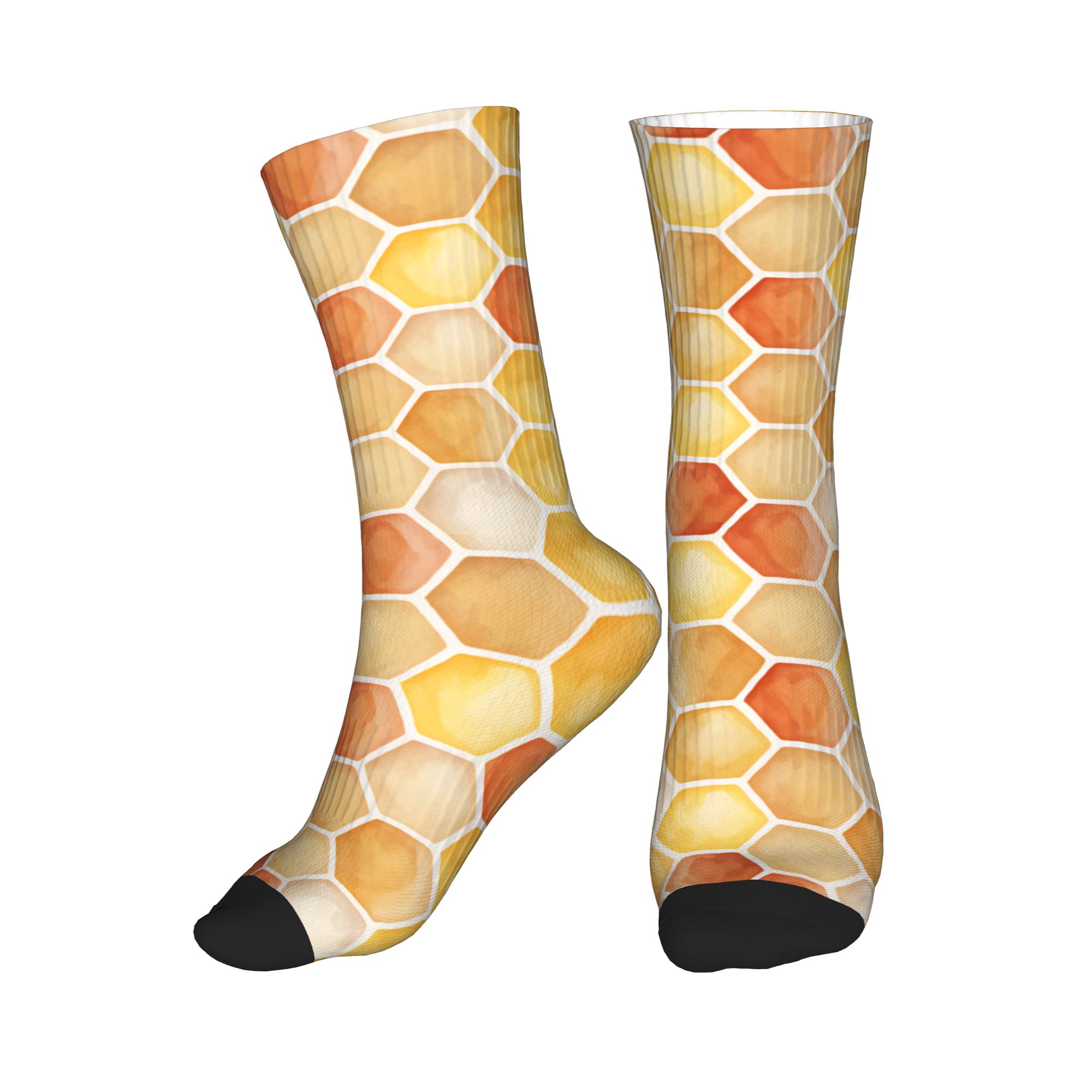 Warm Sunset Watercolor Honeyco - Dress Sock Men recension och pris