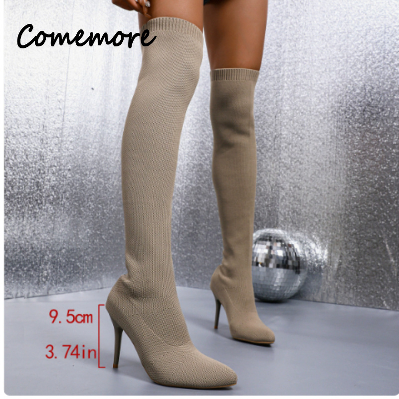 Comemore Women's 2026 Spring A - Knee High Sock Women recension och pris