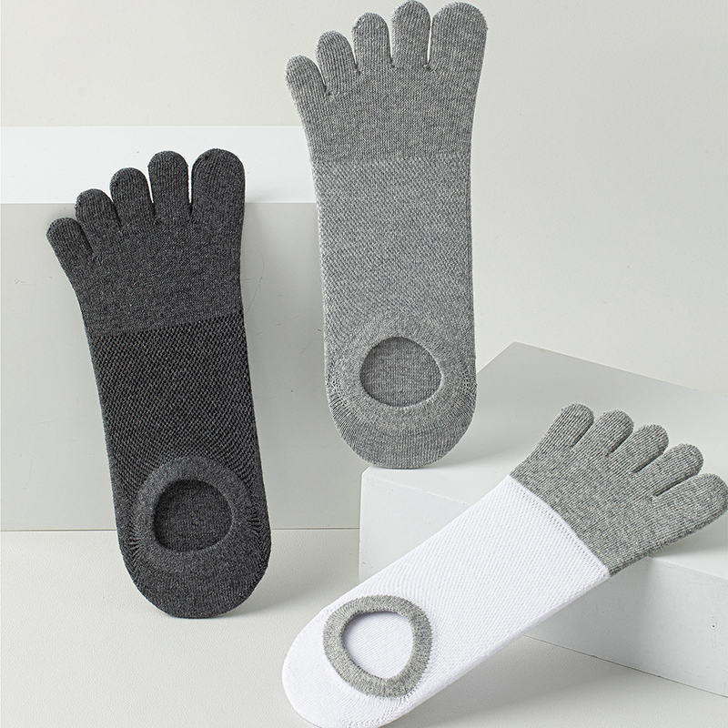 5 Pairs Men's No Show Toe Sock - Toe Sock Split recension och pris