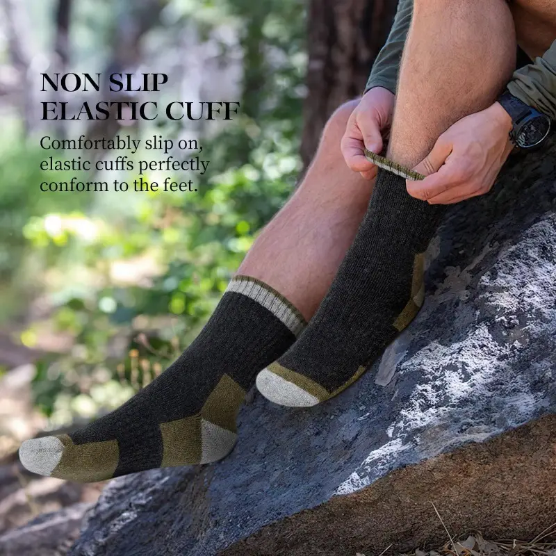 Winter Merino Wool Socks Thick - Wool Hiking Sock recension och pris