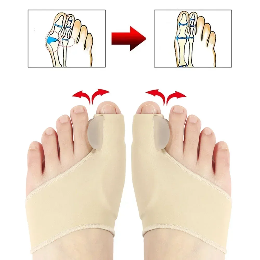 1/2Pair Toe Separator Hallux V - Ankle Brace Sock recension och pris