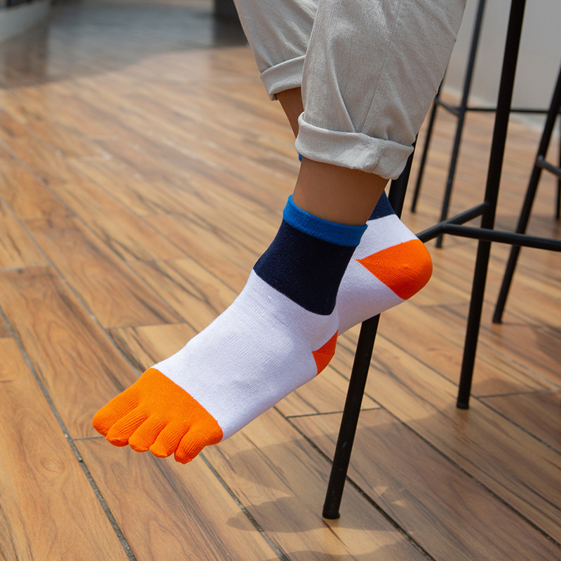 1/5 Pairs Men Five Finger Sock - Toe Sock Split recension och pris