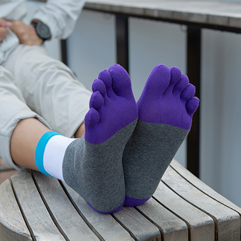 1/5 Pairs Men Five Finger Sock - Toe Sock Split recension och pris