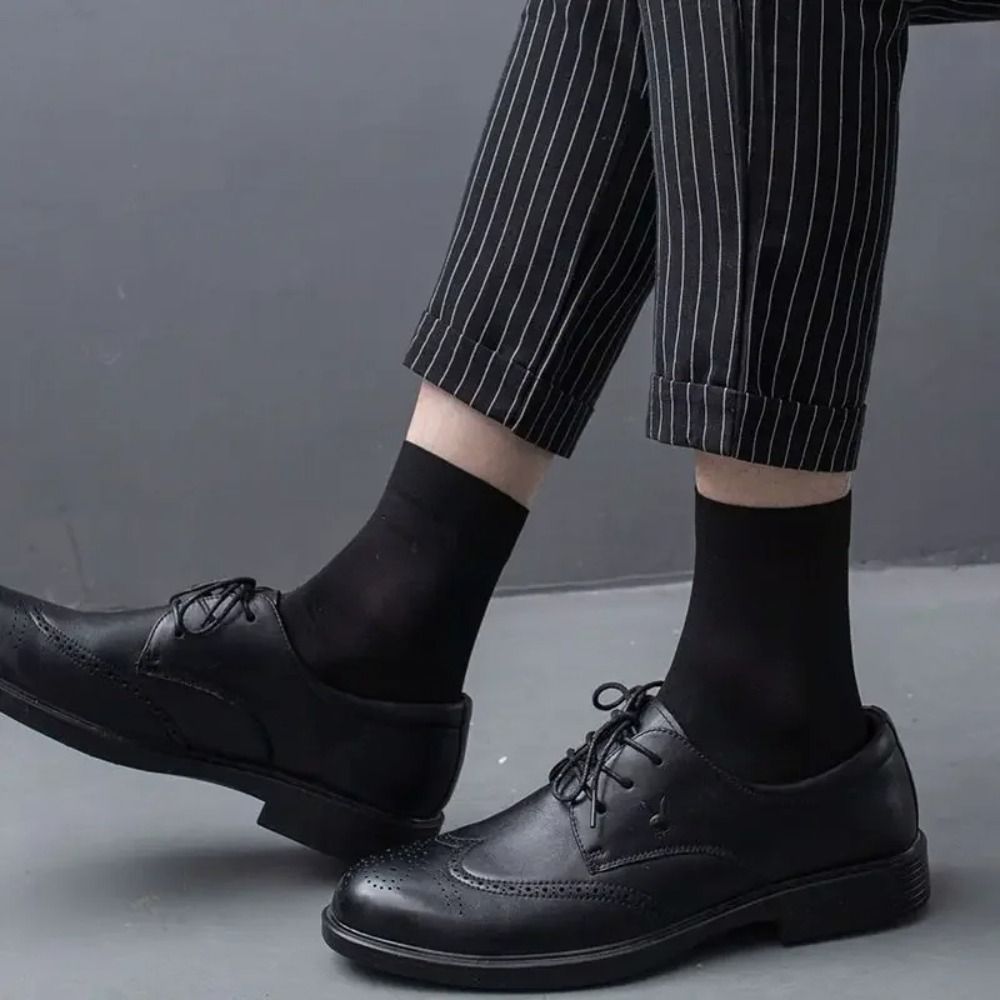 10pairs Casual Breathable Men  - Silk Sock Bamboo recension och pris