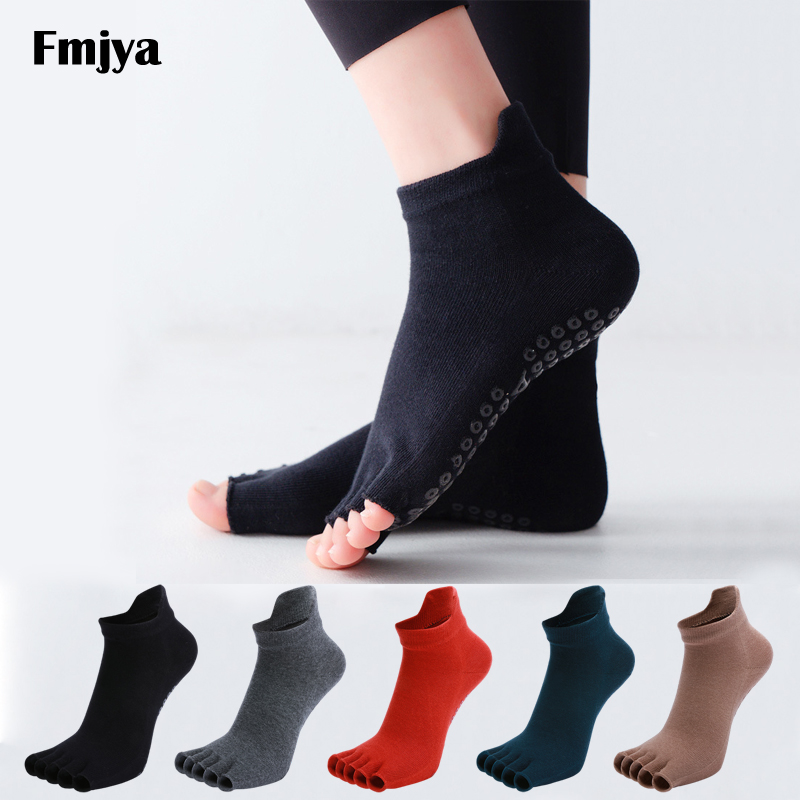 Yoga Socks Half Toe Anti-Slip  - Grip Sock Yoga recension och pris