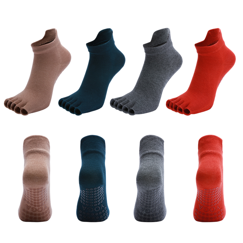 Yoga Socks Half Toe Anti-Slip  - Grip Sock Yoga recension och pris