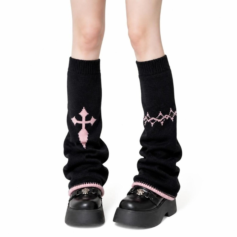 Alt Style Asymmetric Knit Leg  - Boot Sock Slouchy recension och pris