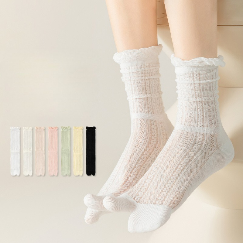 5 Pairs Split-toe Socks Women  - Toe Sock Split recension och pris