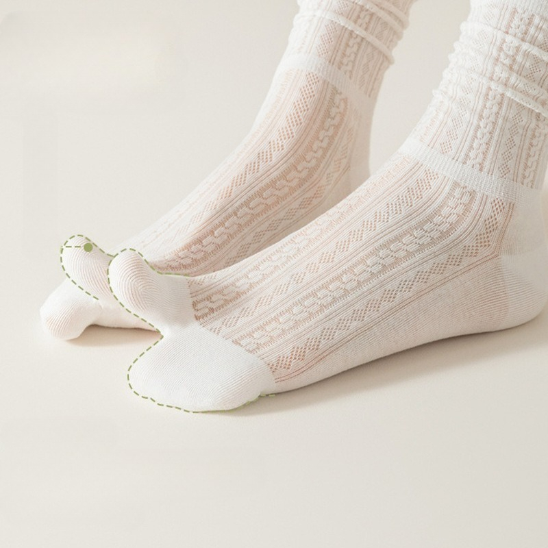 5 Pairs Split-toe Socks Women  - Toe Sock Split recension och pris