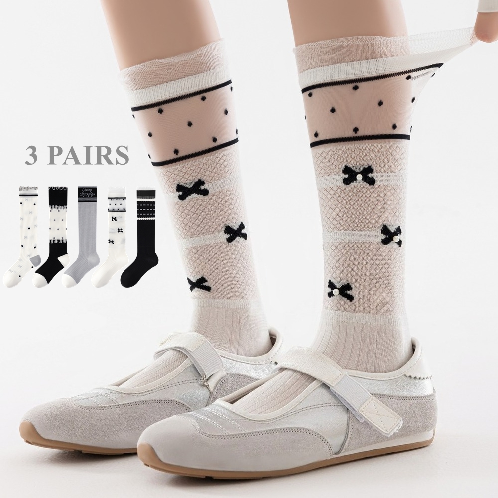 3 Pairs Cute Women's Socks Sum - Silk Sock Bamboo recension och pris