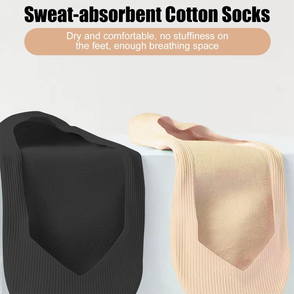 6 Pairs No Show Socks Women An - Invisibility Sock Loafer recension och pris