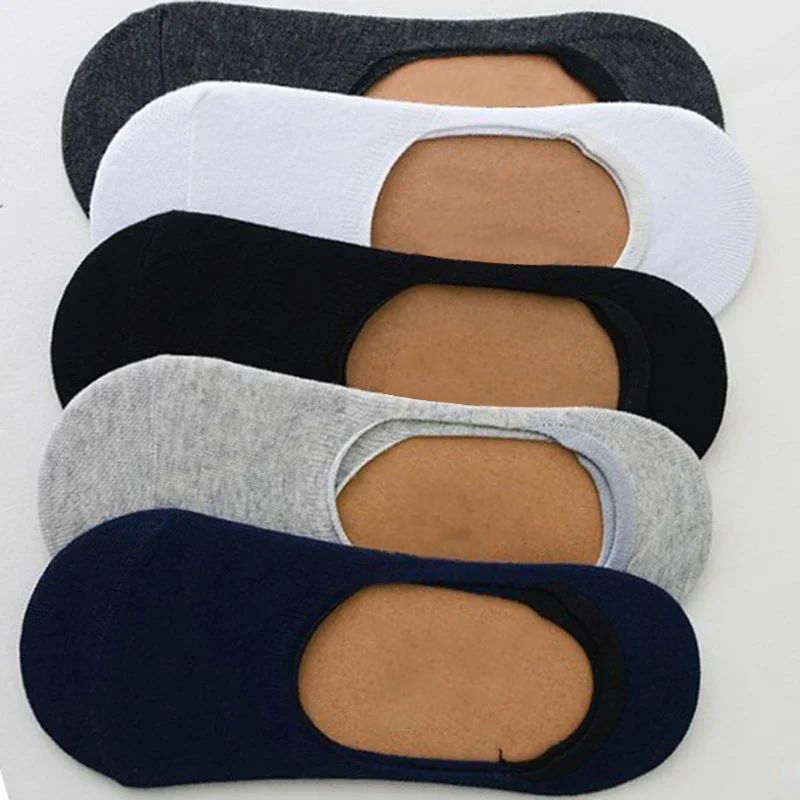 5Pairs Men Boat Socks Summer A - Ankle Sock Low Cut recension och pris