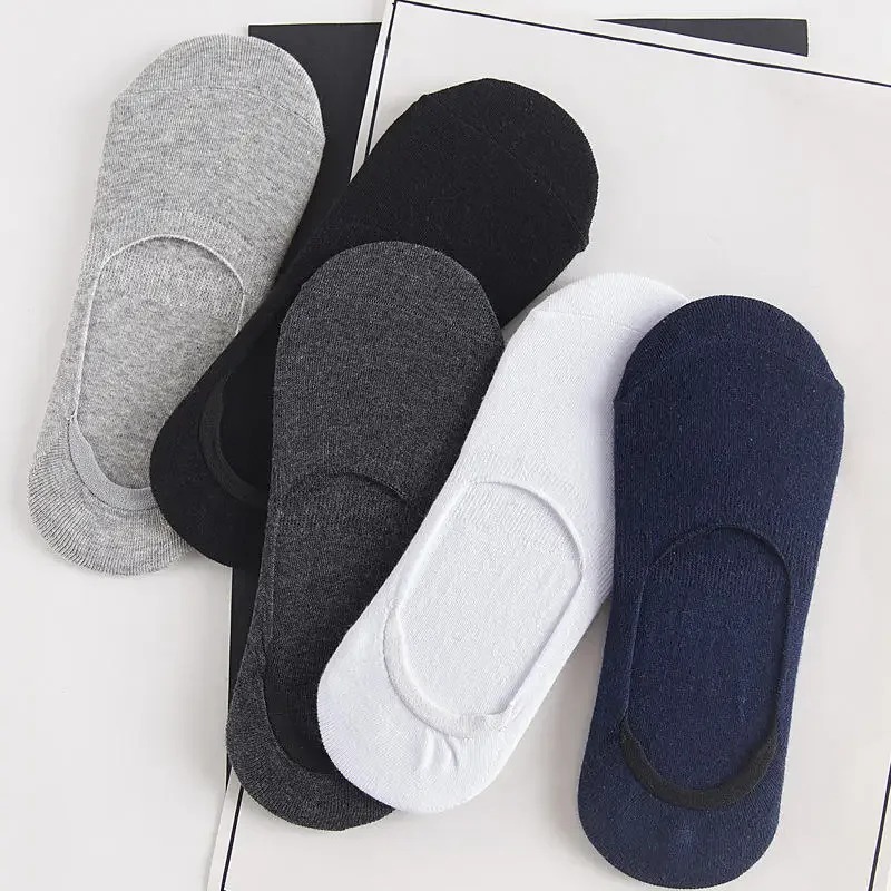 5Pairs Men Boat Socks Summer A - Ankle Sock Low Cut recension och pris