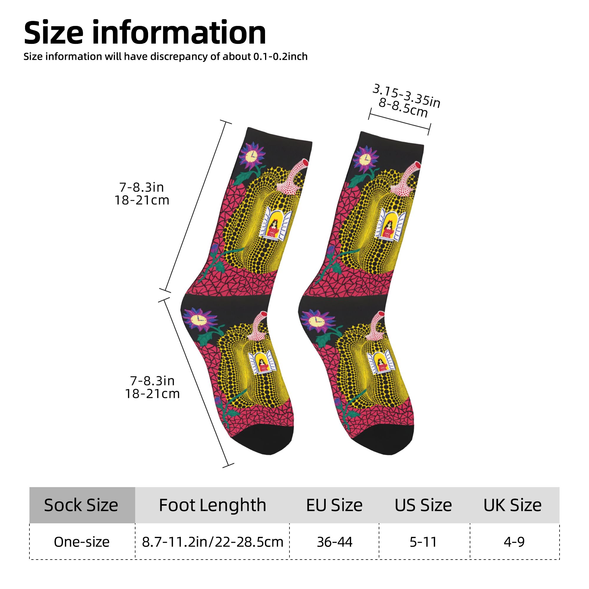 Custom Yayoi Kusama Abstract P - Dress Sock Men recension och pris