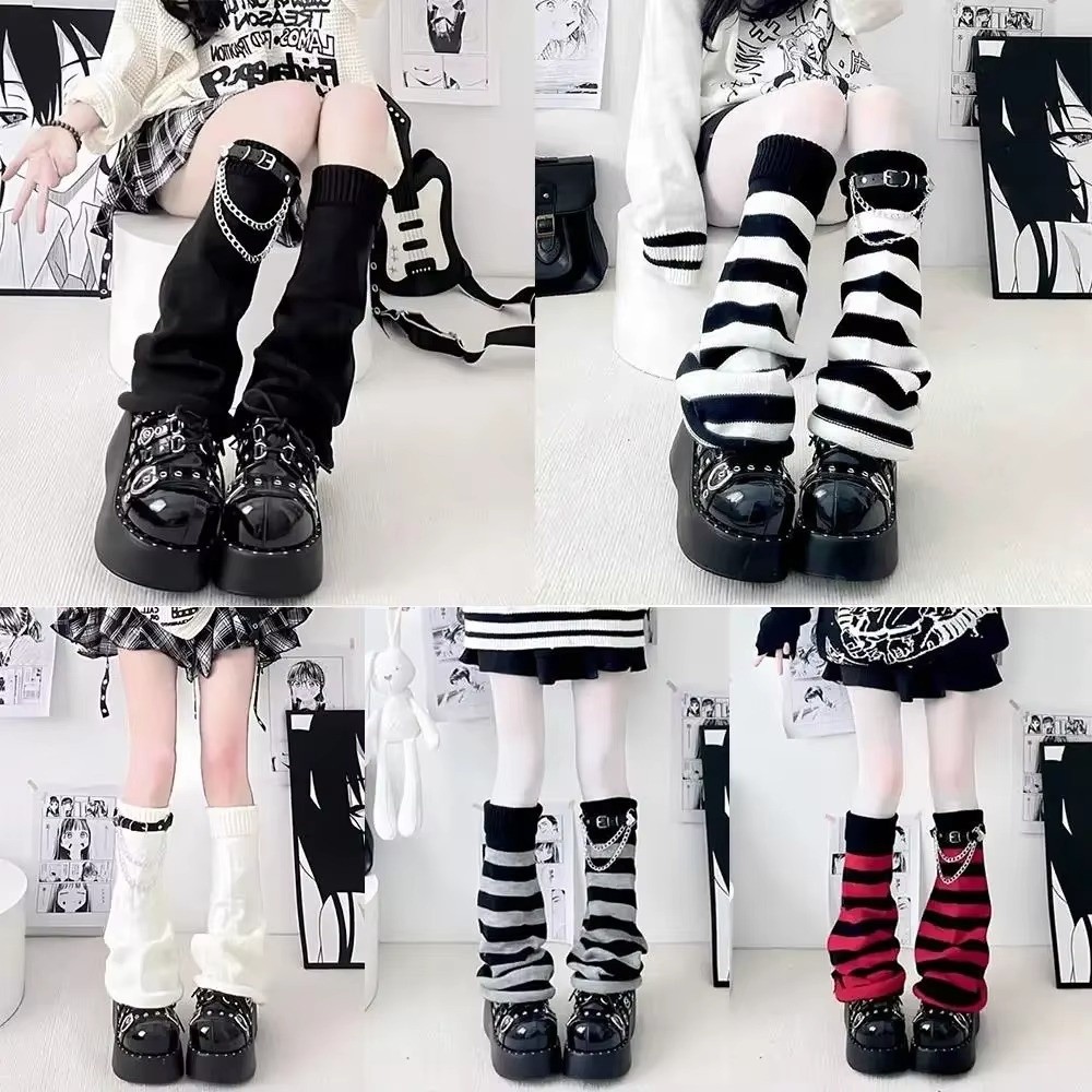 Japanese Style Harajuku Knit L - Boot Sock Slouchy recension och pris