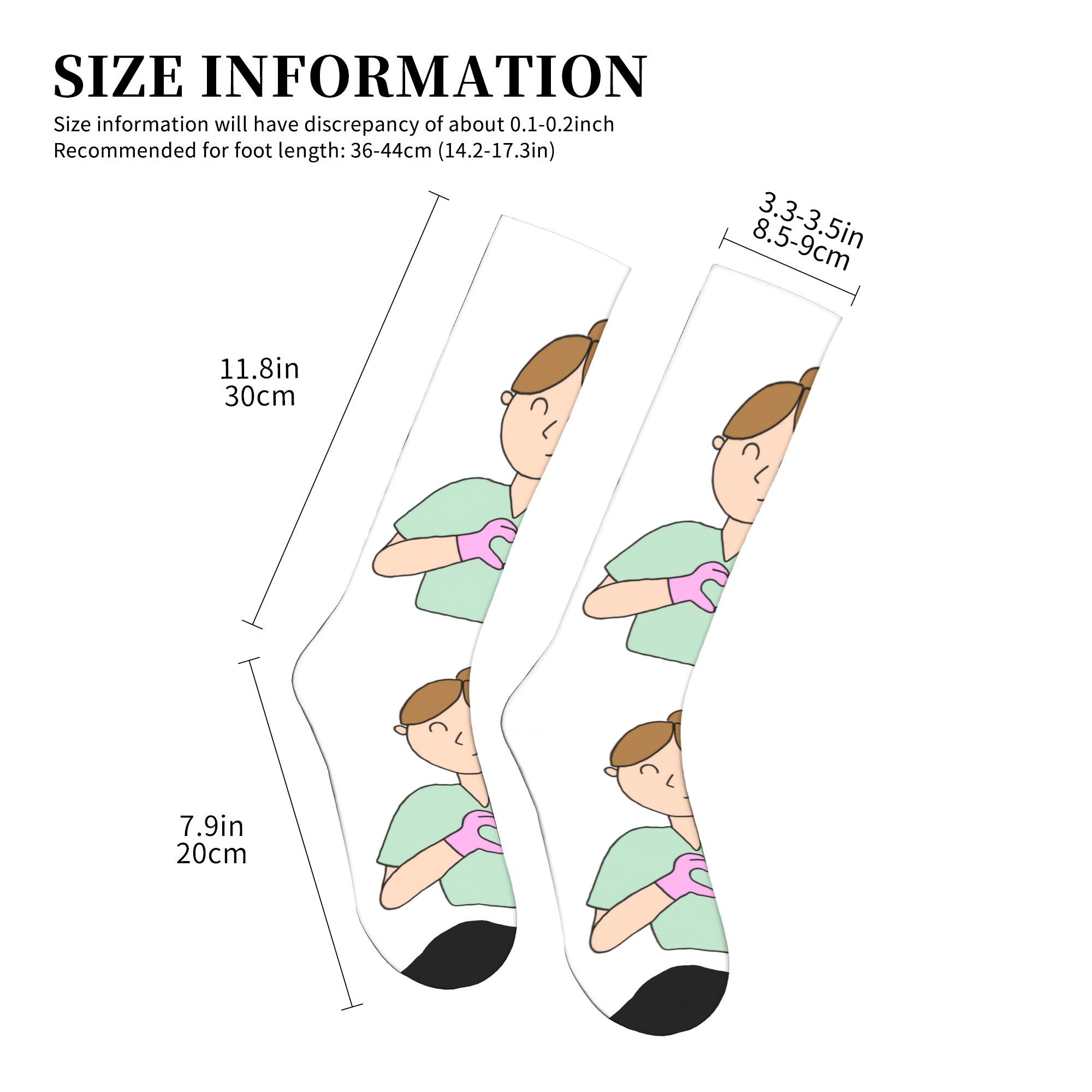 Harajuku Doctor Nurse Medical  - Compression Sock Medical recension och pris