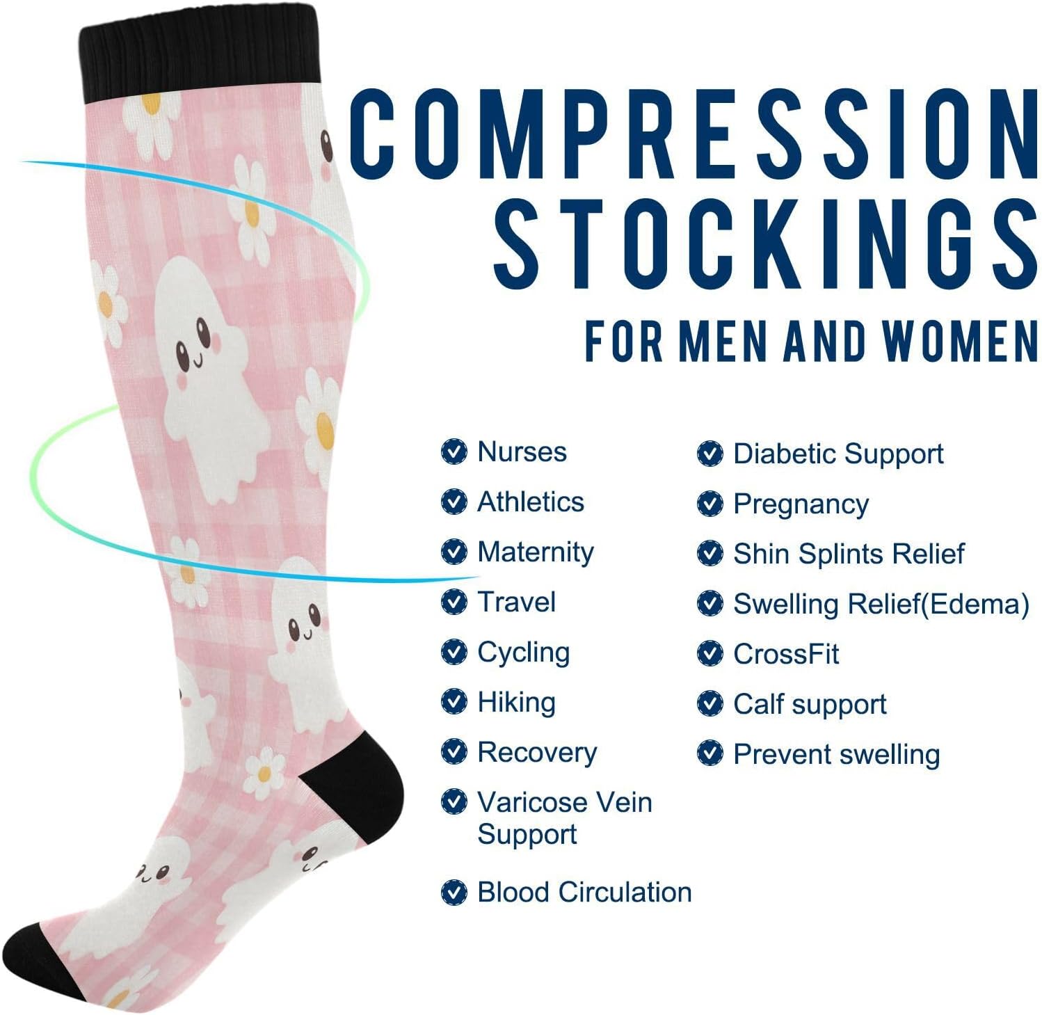 Happy Halloween Compression So - Knee High Sock Women recension och pris