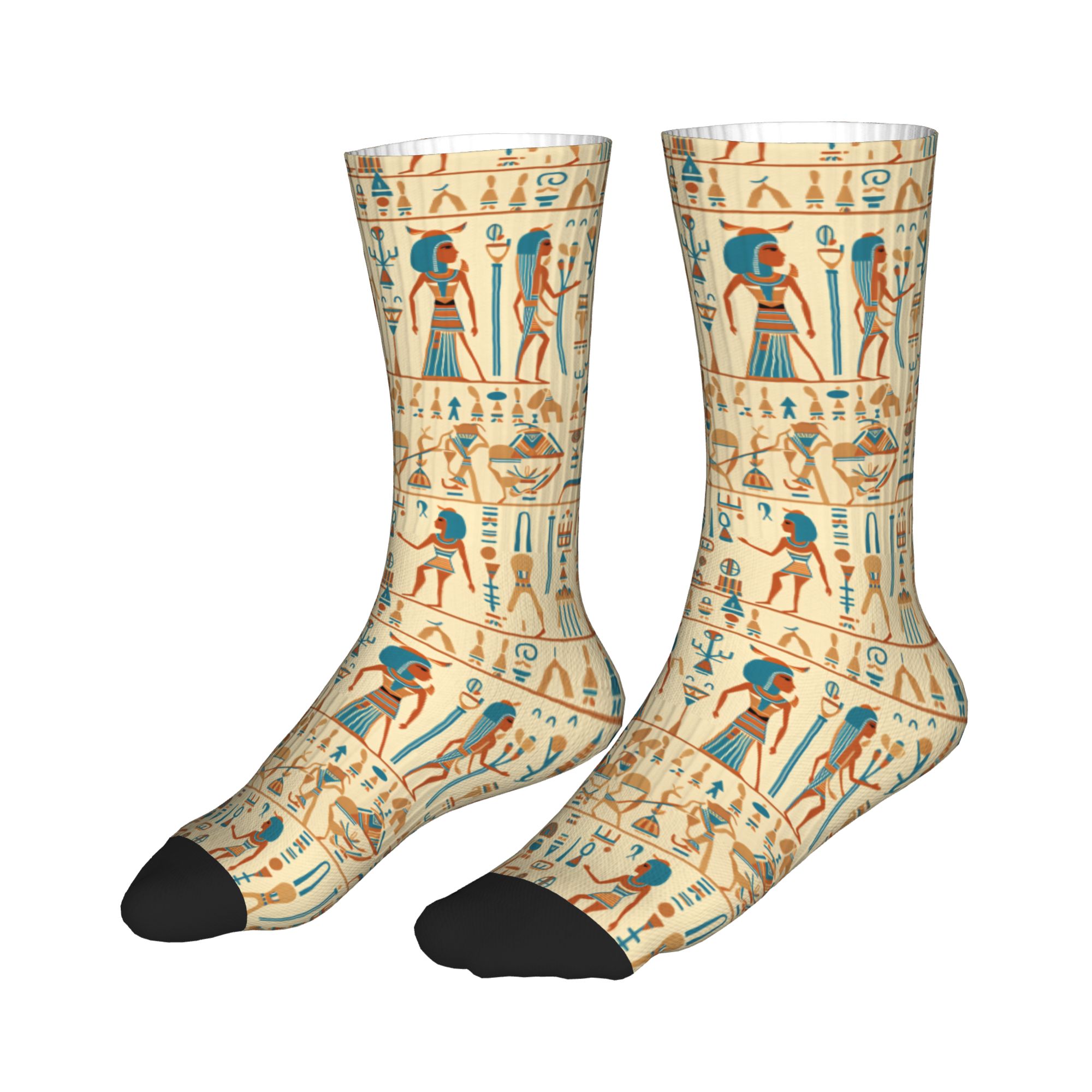 Egyptian Gods And Symbols Patt - Dress Sock Men recension och pris