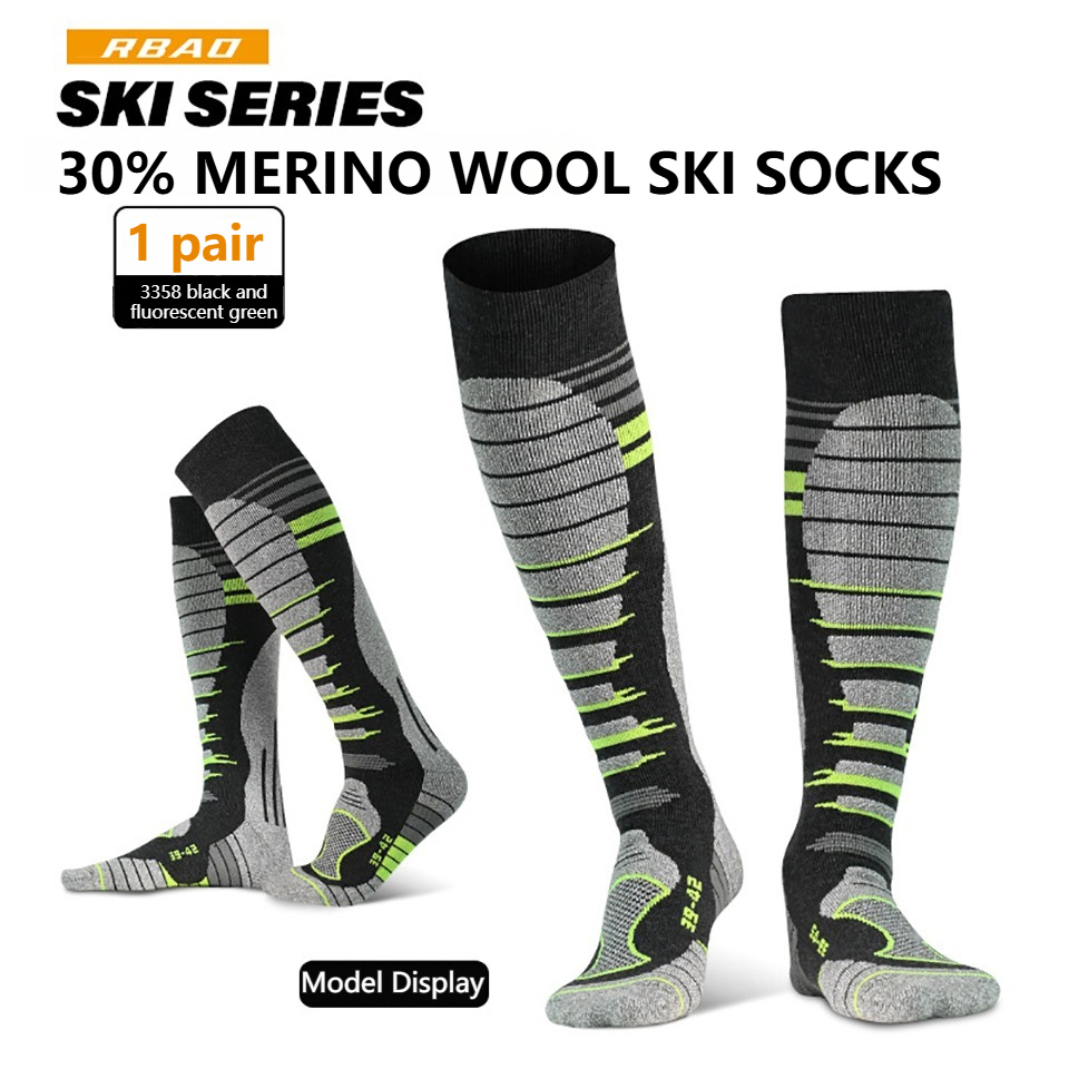 GTUBIKE 1 Pair New Merino Wool - Wool Hiking Sock recension och pris