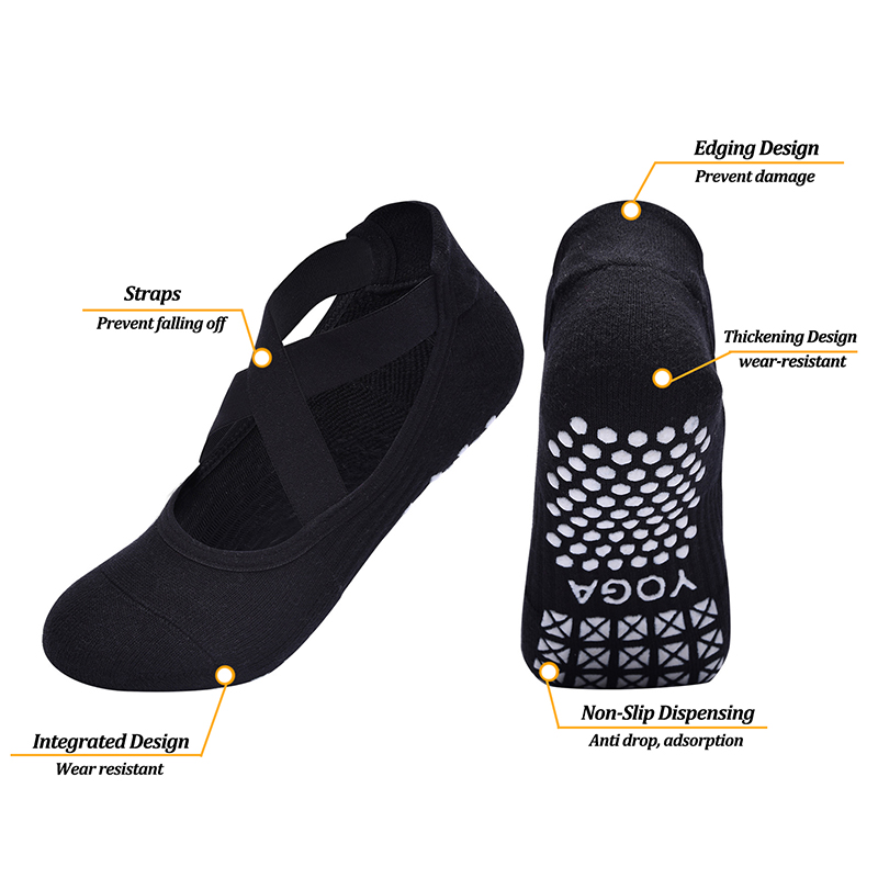 Women Non-Slip Yoga Socks Sili - Grip Sock Yoga recension och pris