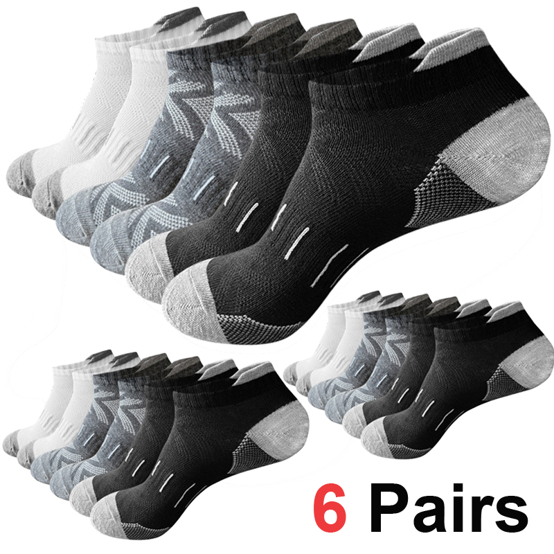 6/12 Pairs Cushioned Athletic  - Athletic Sock Cushion recension och pris