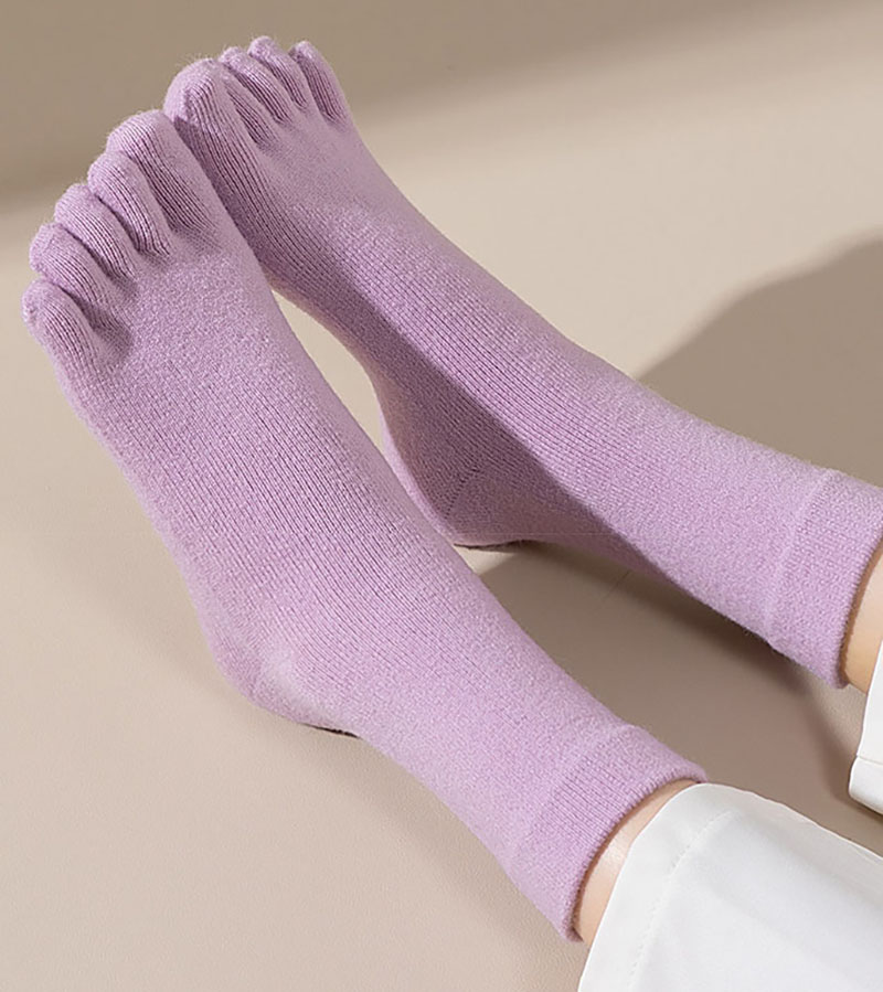 Autumn Winter Thicken Cashmere - Toe Sock Split recension och pris