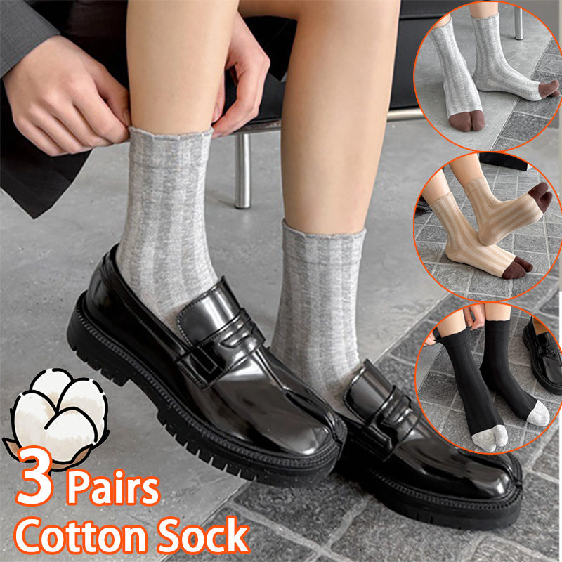 Japanese Split toe Cotton Tabi - Toe Sock Split recension och pris