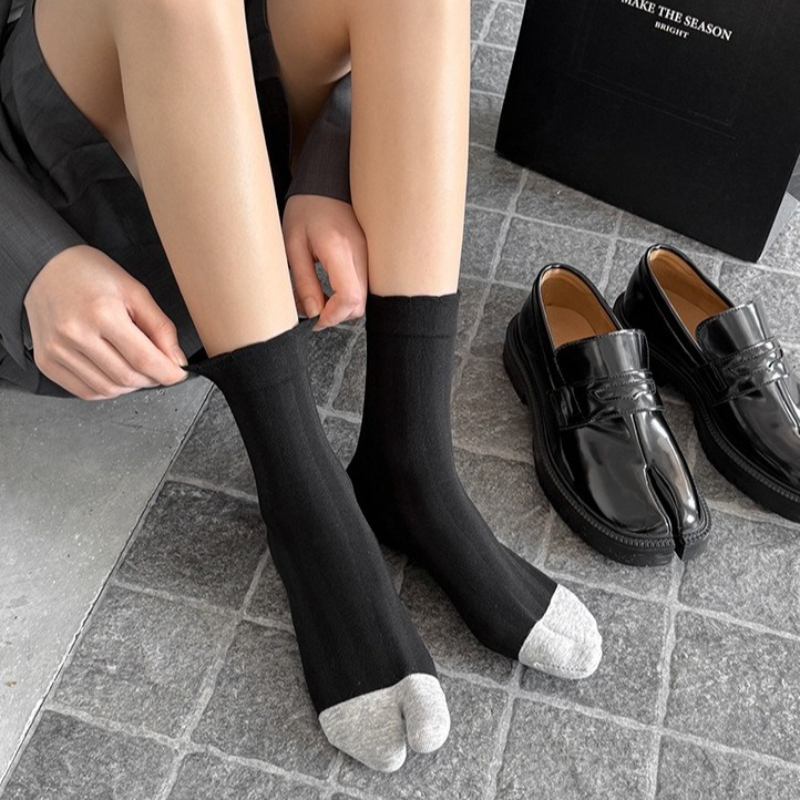 Japanese Split toe Cotton Tabi - Toe Sock Split recension och pris