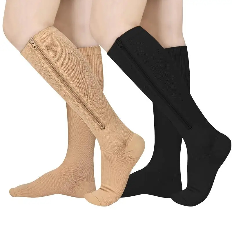 1 Pair Medical Zipper Compress - Compression Sock Medical recension och pris