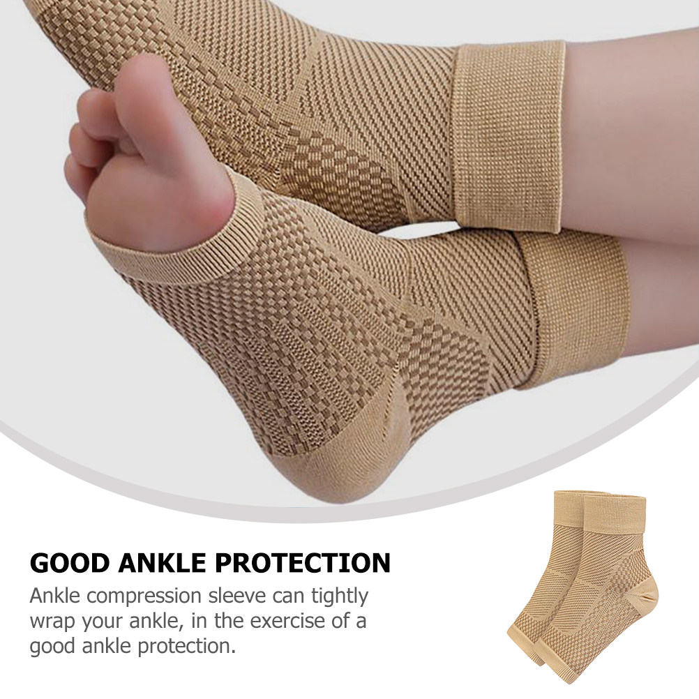 1Pair Ankle Compression Sleeve - Ankle Brace Sock recension och pris