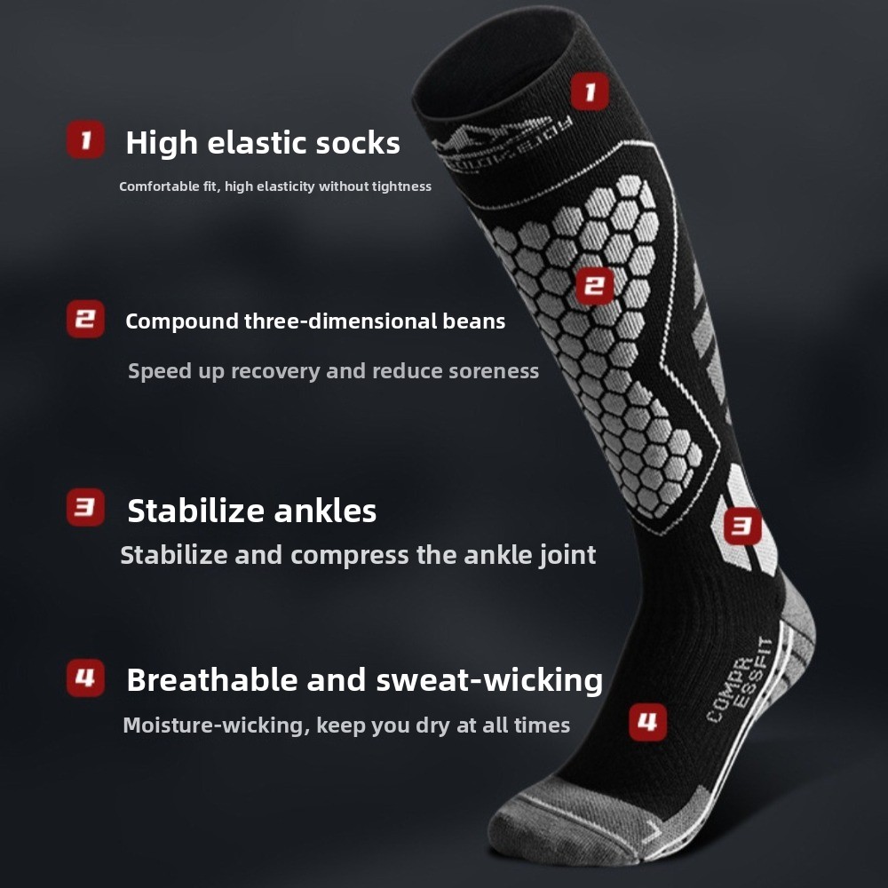 New Thickened Ski Socks Breath - Thermal Sock Winter recension och pris
