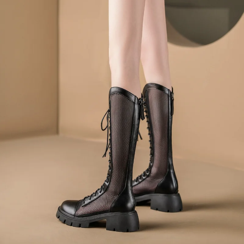 Women Summer Knee-high Mesh Hi - Knee High Sock Women recension och pris