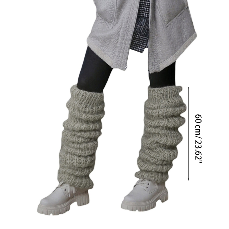 Women Winter Chunky Crochet Kn - Boot Sock Slouchy recension och pris