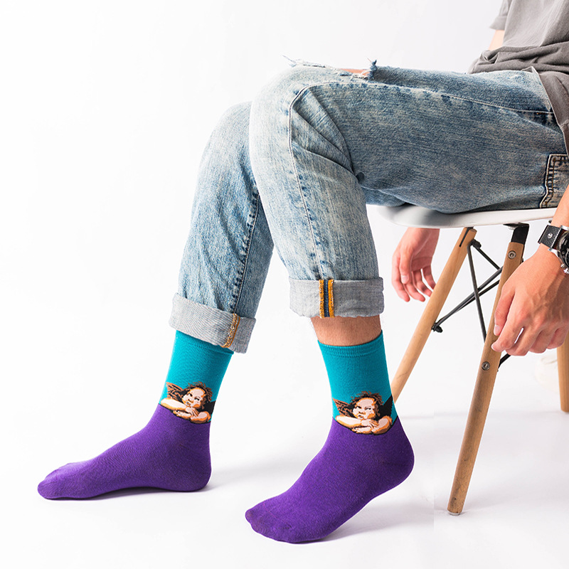 7 Pairs Lot Pack Dropshipping  - Cotton Crew Sock Pack recension och pris