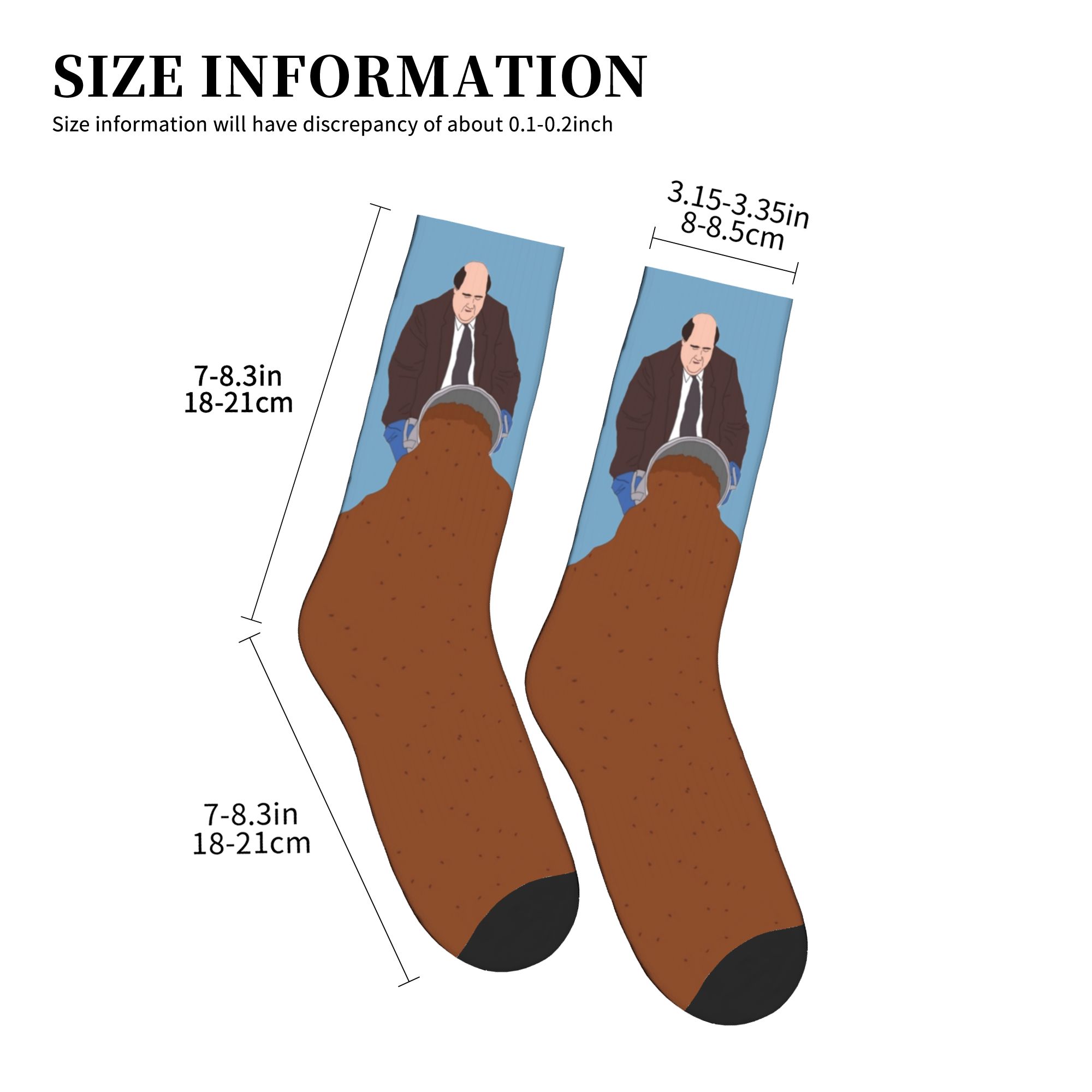 TV Show The Office Kevin's Fam - Dress Sock Men recension och pris