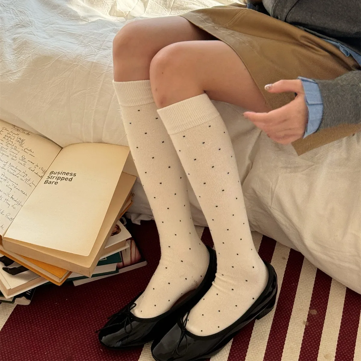 SP&CITY Winter Sweet Polka Dot - Silk Sock Bamboo recension och pris
