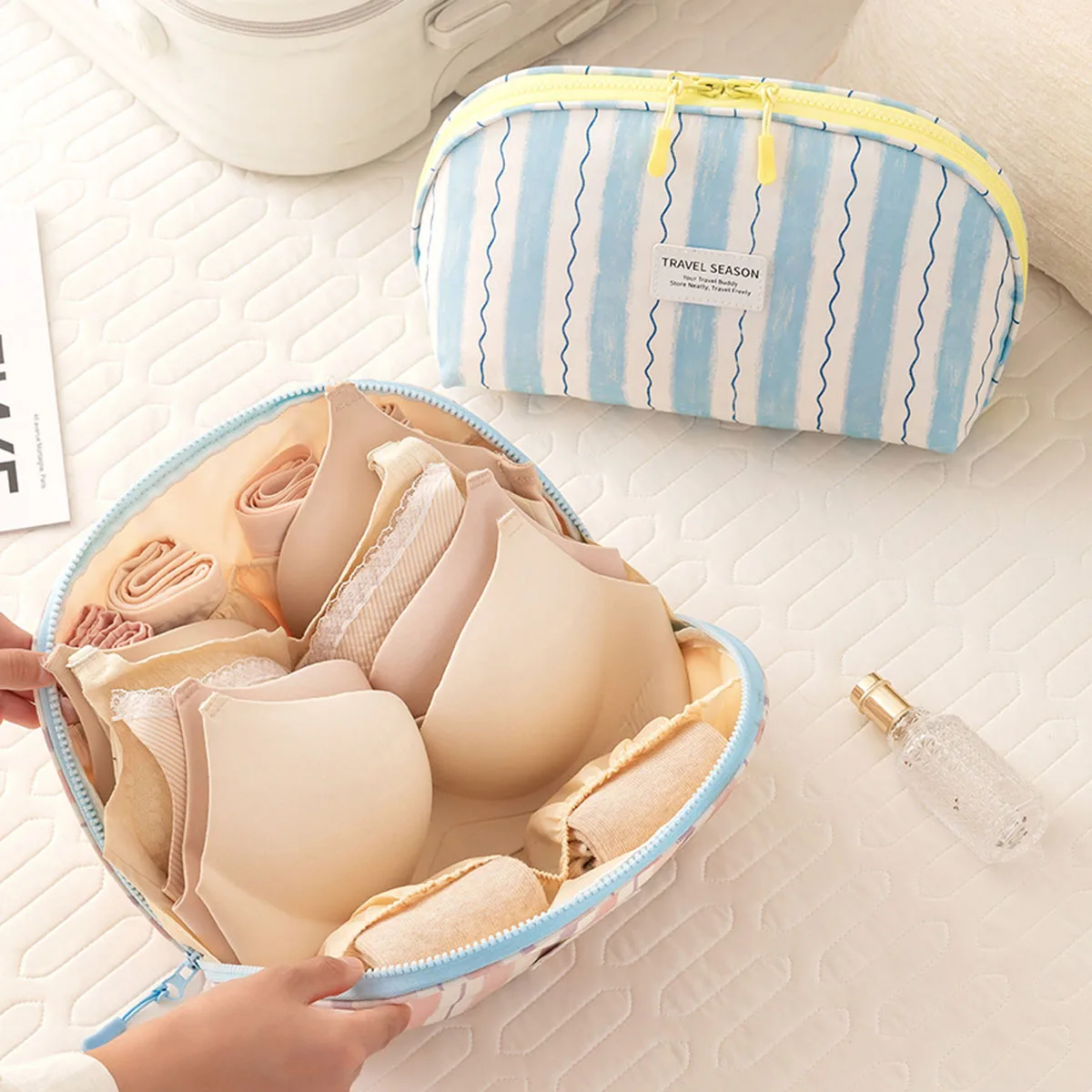 Underwear Storage Bag Portable - Sock Organizer Tray recension och pris