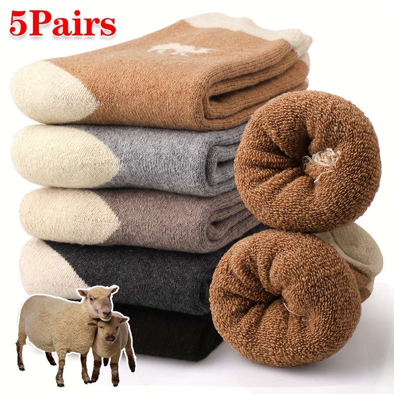 5 Pairs Thermal Winter Socks T - Thermal Sock Winter recension och pris