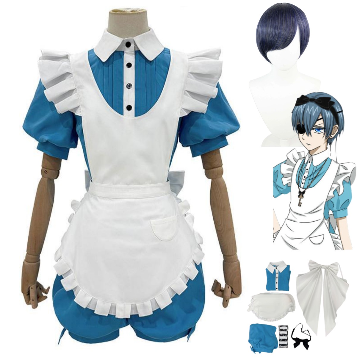 Anime Ciel Phantomhive Smile C - Dress Sock Men recension och pris