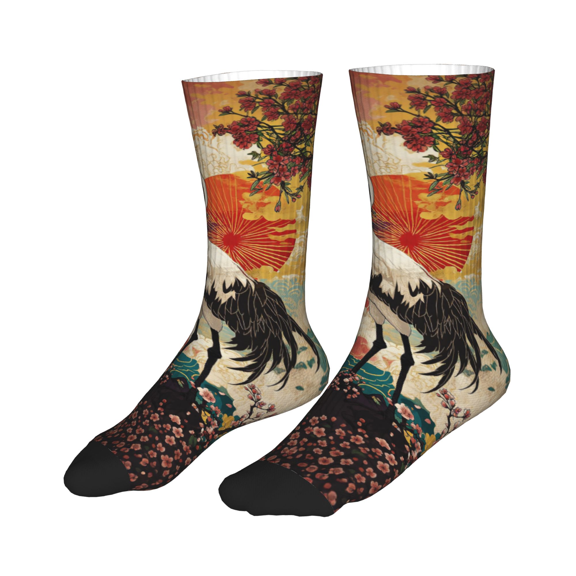 Fashion Men's Ukiyo-e Double C - Dress Sock Men recension och pris