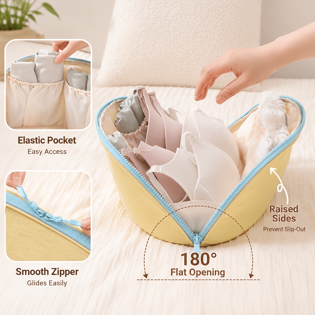 Three-in-one cup-shaped bra st - Sock Organizer Tray recension och pris