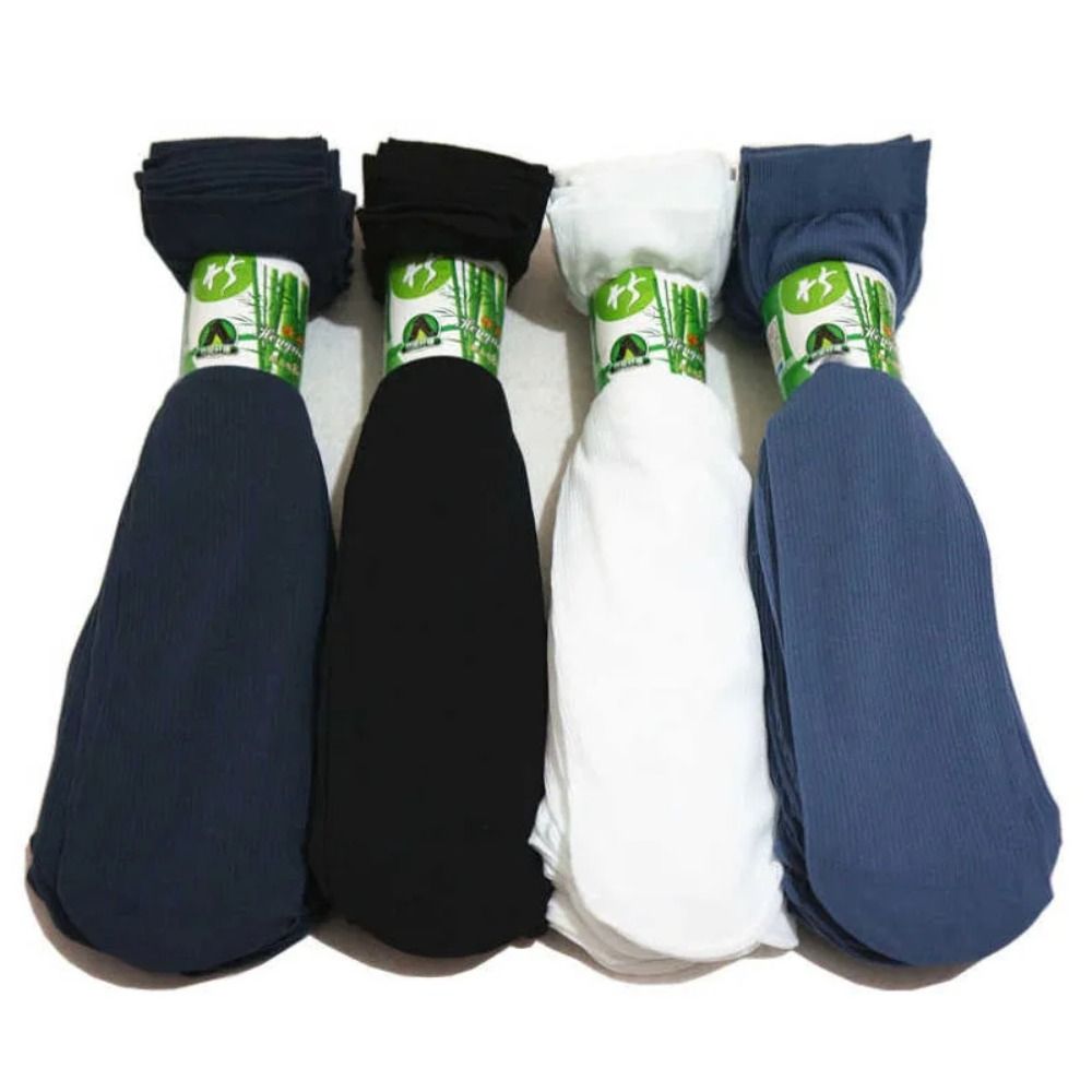 10pairs Casual Breathable Men  - Silk Sock Bamboo recension och pris