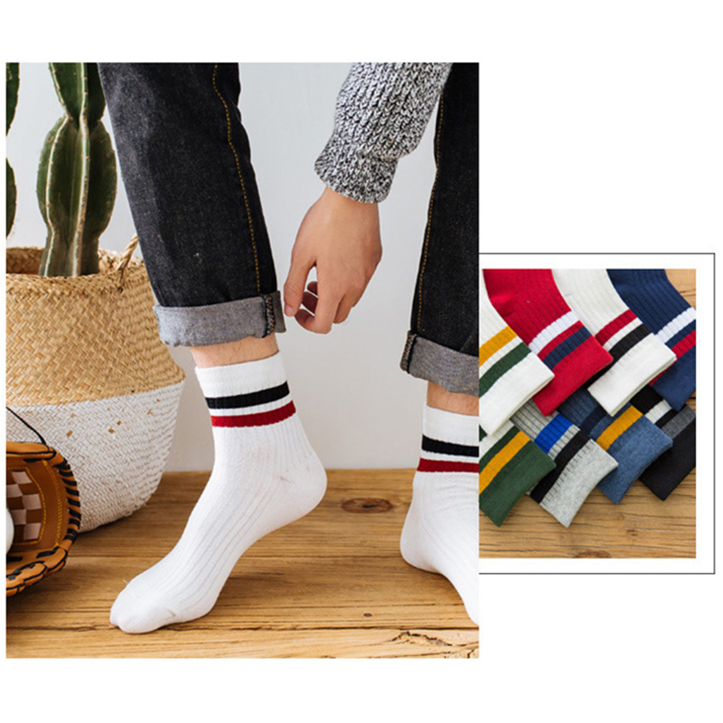 3 Pairs/Pack Cotton Mens Socks - Cotton Crew Sock Pack recension och pris