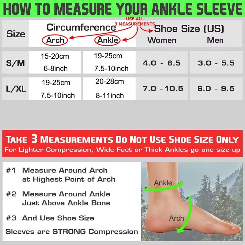 1Pair Sports Ankle Support Bra - Ankle Brace Sock recension och pris