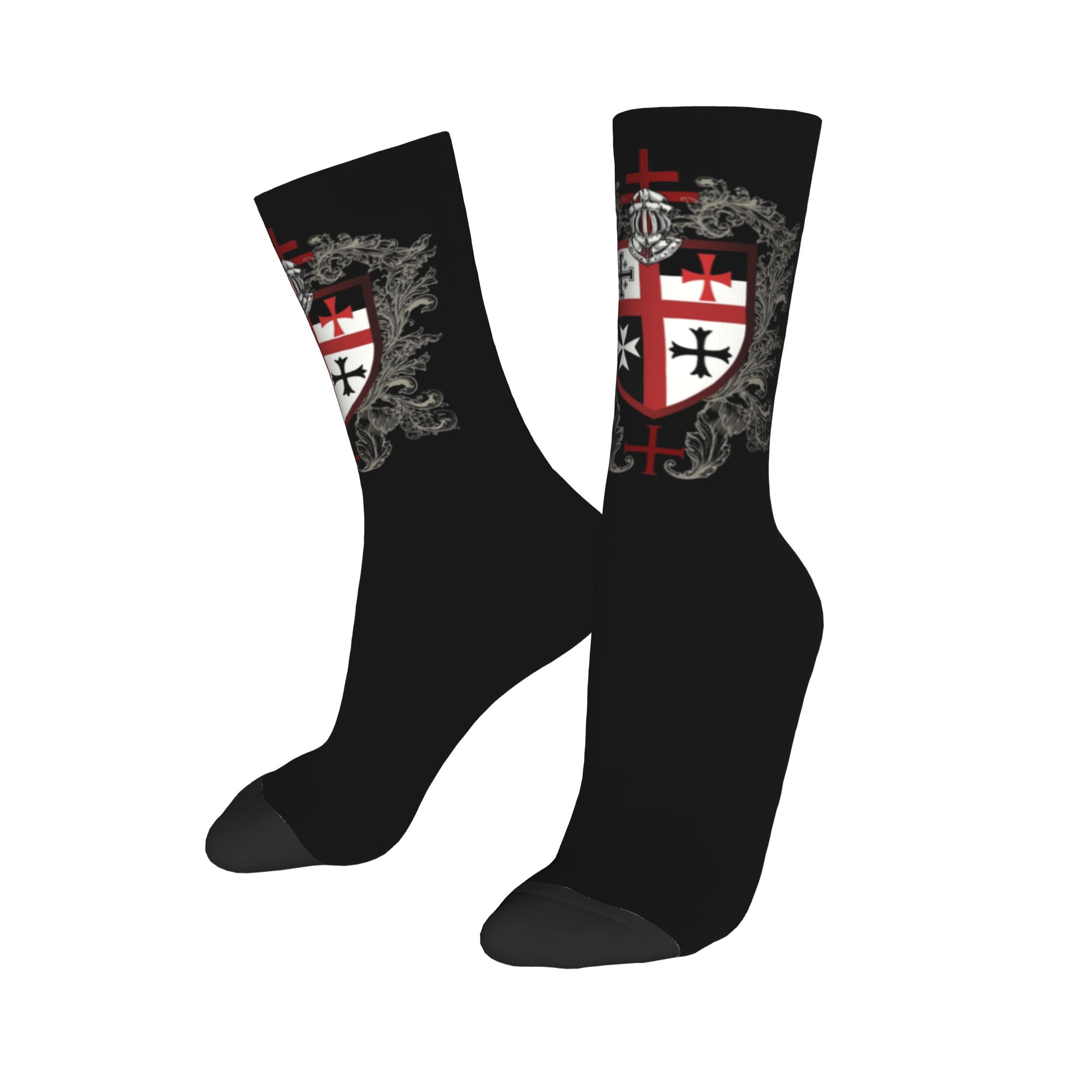 Custom Knights Templar Cross S - Dress Sock Men recension och pris