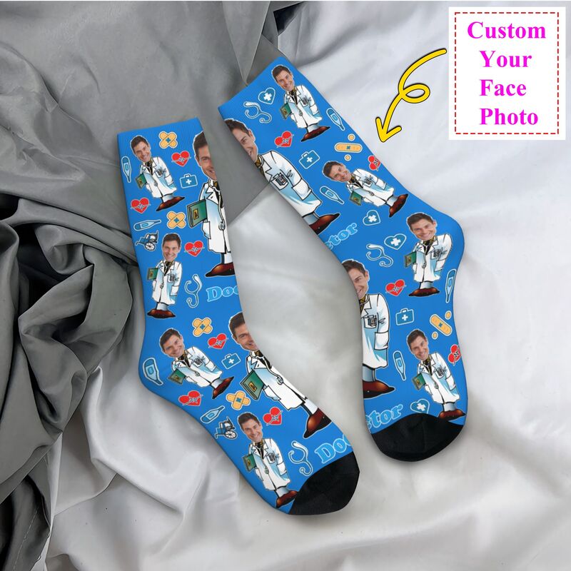 Doctor Custom Men Women Crew S - Dress Sock Men recension och pris
